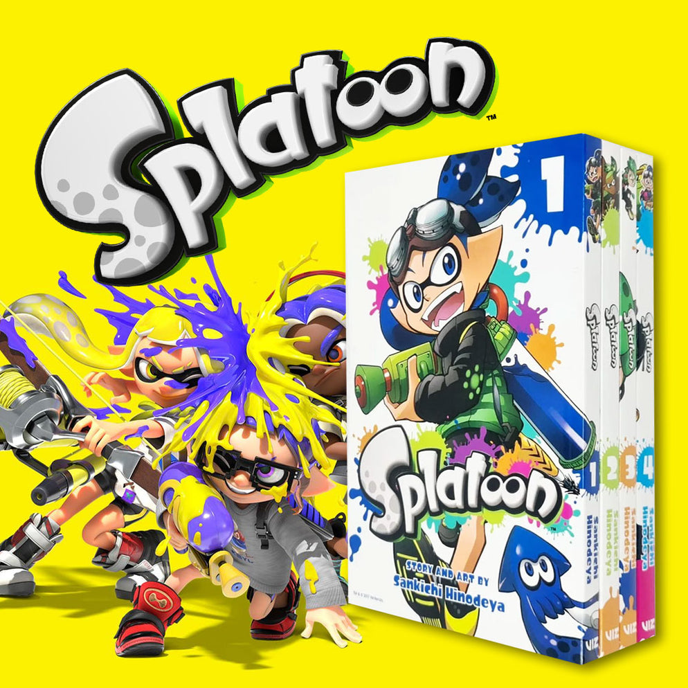 Splatoon Books Splatoon Manga Books — Anime House ANZ