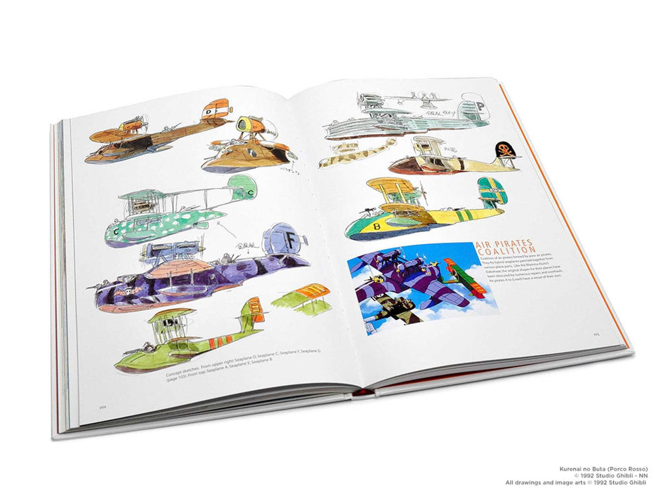 The Art of Porco Rosso Illustration Book