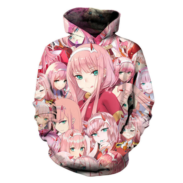 DARLING IN THE FRANXX - ZERO TWO JUMPER/HOODIE CLOTHES