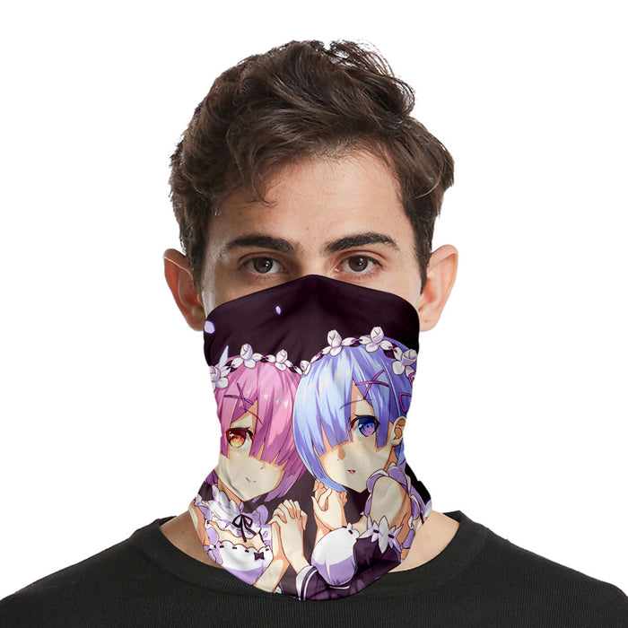 Re Zero Full Face Mask Neck Cover 7 different styles to choose