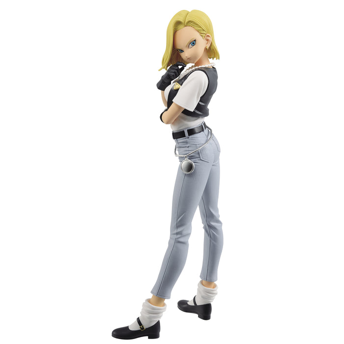 BANPRESTO DRAGON BALL Z - GLITTER & GLAMOURS ANDROID NO.18 III (VER.B) FIGURE