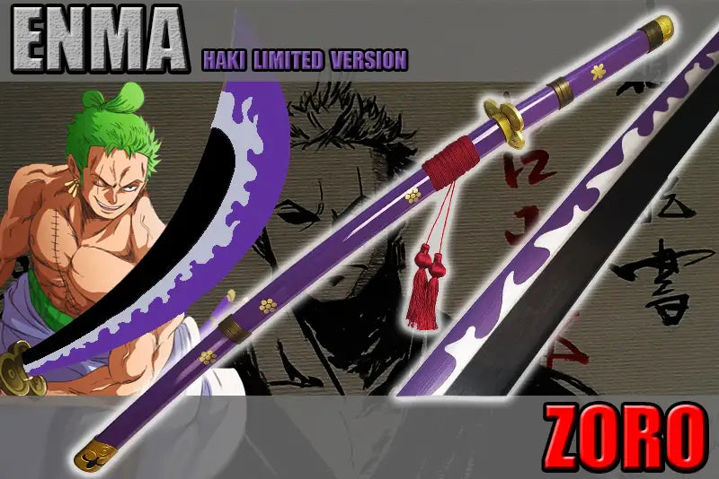  Sharp One Piece Swords Roronoa Zoro Enma Cosplay