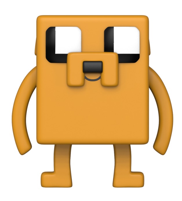 Funko Pop Adventure Time x Minecraft - Jake Pop! Figure