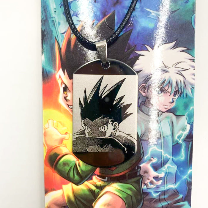 hunter X hunter character necklace