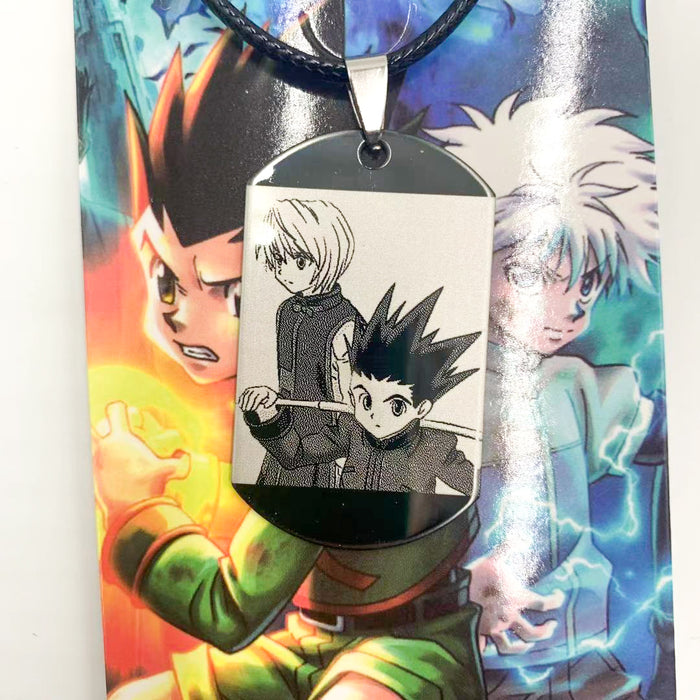 hunter X hunter character necklace