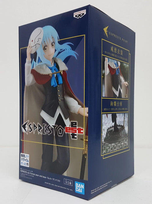 BANDAI BANPRESTO That Time I Got Reincarnated as a Slime Espresto est Rimuru Tempest (Formal Wear and Base) FIGURE