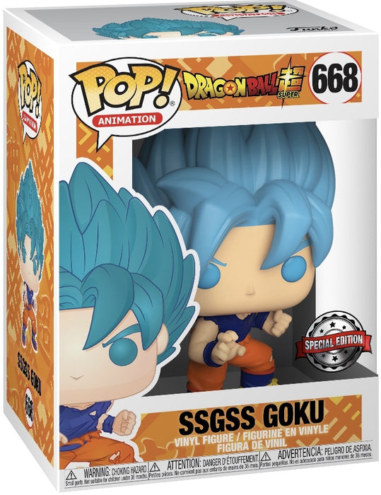 Funko Pop Dragon Ball Super - SSGSS Goku Funko Pop! Figure