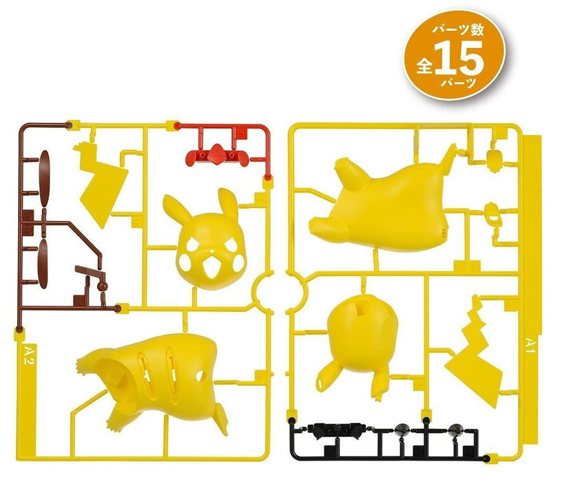 BANDAI POKEMON MODEL KIT QUICK!  Pikachu Battle Pose Model Kit