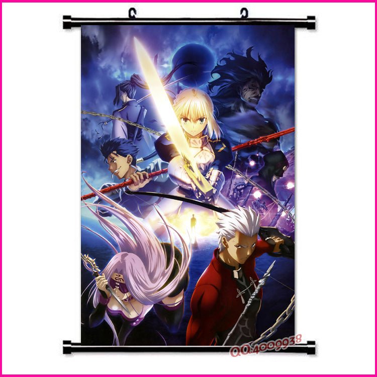 Wall Scroll - Fate Saber — Anime House
