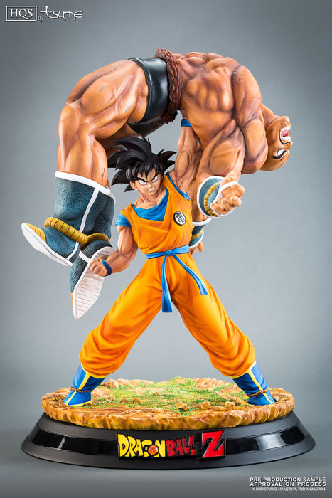 PRE-ORDER Tusme Made Official GK Resin Figure - Dragon Ball Z Son Goku Lift Nappa GK Resin Statue