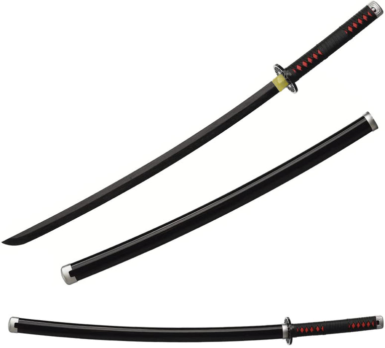 Metal Sharpened Katana / Sword Tanjiro Kamado Demon Slayer: Kimetsu No Yaiba 1045 Carbon Steel Hand-Forged (3001)