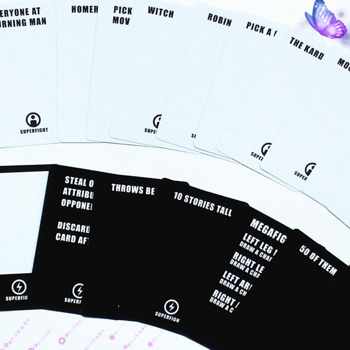Board Game Cards Superfight The Card Game