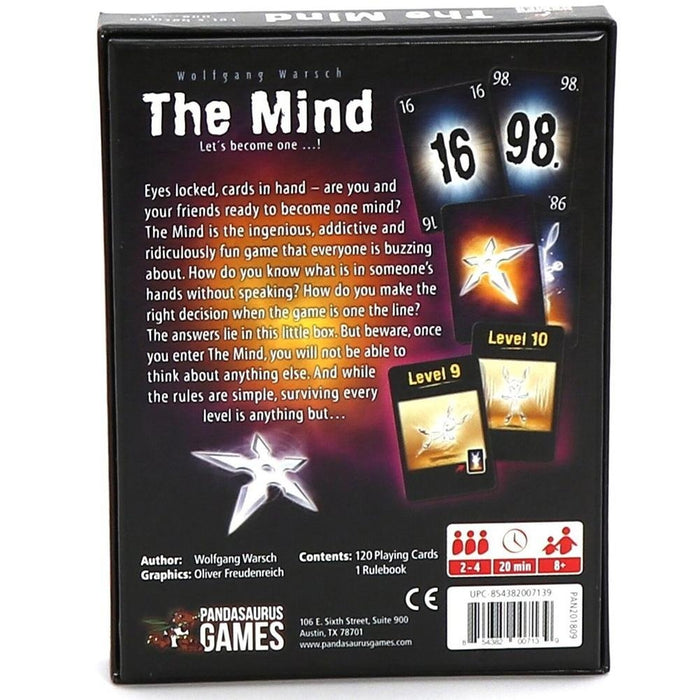 The Mind Card Game Puzzle Board Game