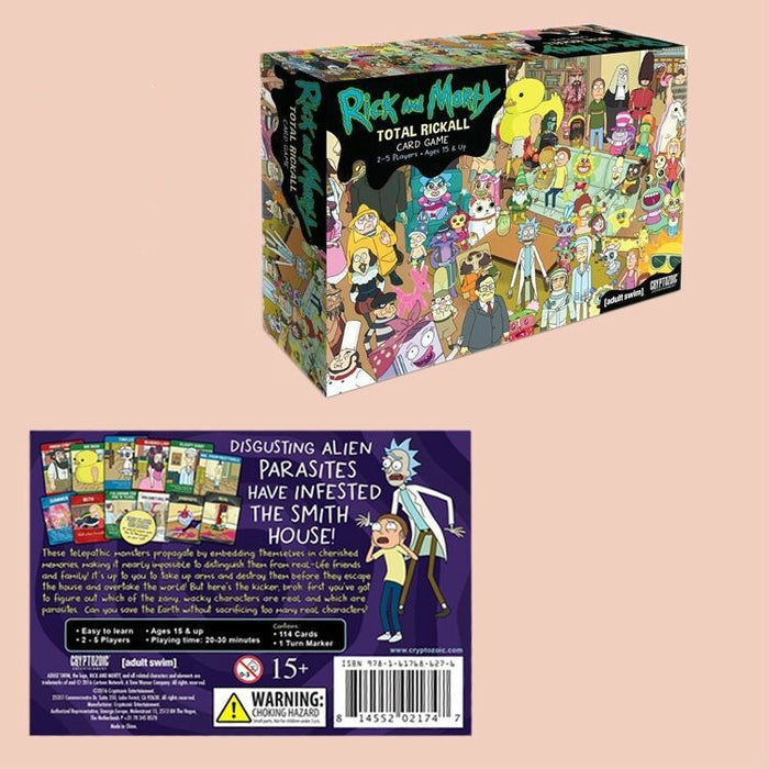 Rick and Morty Decompression Game Total Rickall Best Board Game