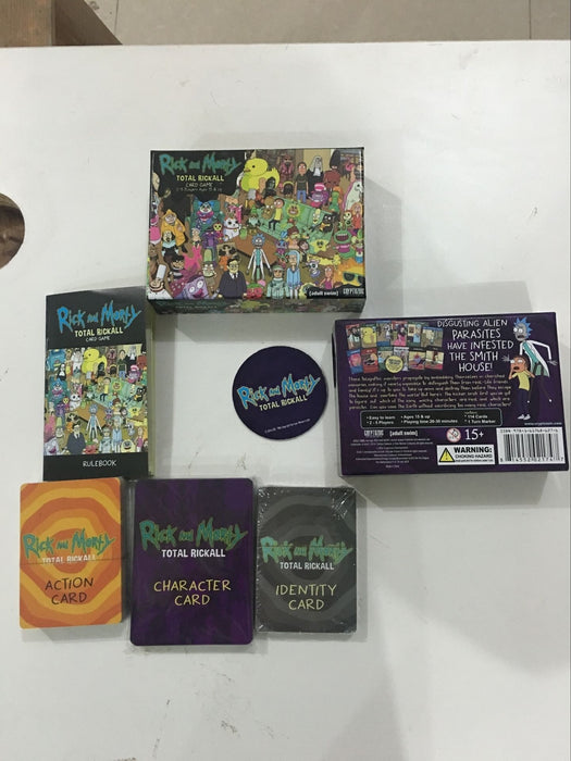 Rick and Morty Decompression Game Total Rickall Best Board Game