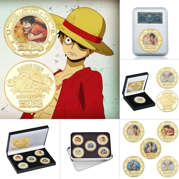 One Piece Gold Plated Coins