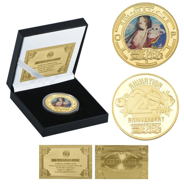 One Piece Gold Plated Coins