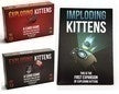Board Game Exploding Kittens/ Exploding Kittens: NSFW/ Imploding Kittens
