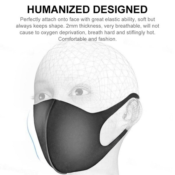 Children 3 Pcs Black Grey or Pink Dust Mask Upgraded Version Kids Anti-fog Haze Dust Pm2.5 Pollen 3D Mask
