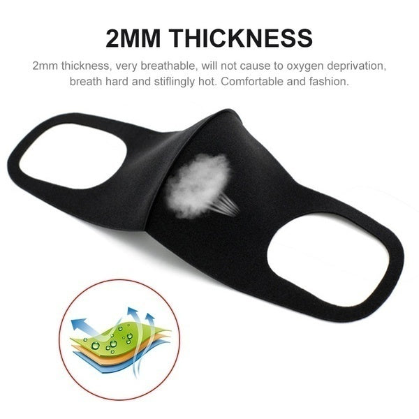 Hot Sale 3 Pcs Respiratory Dust Mask Upgraded Version Men & Women Anti-fog Haze Dust Pm2.5 Pollen 3D Cropped Breathable Valve Mask