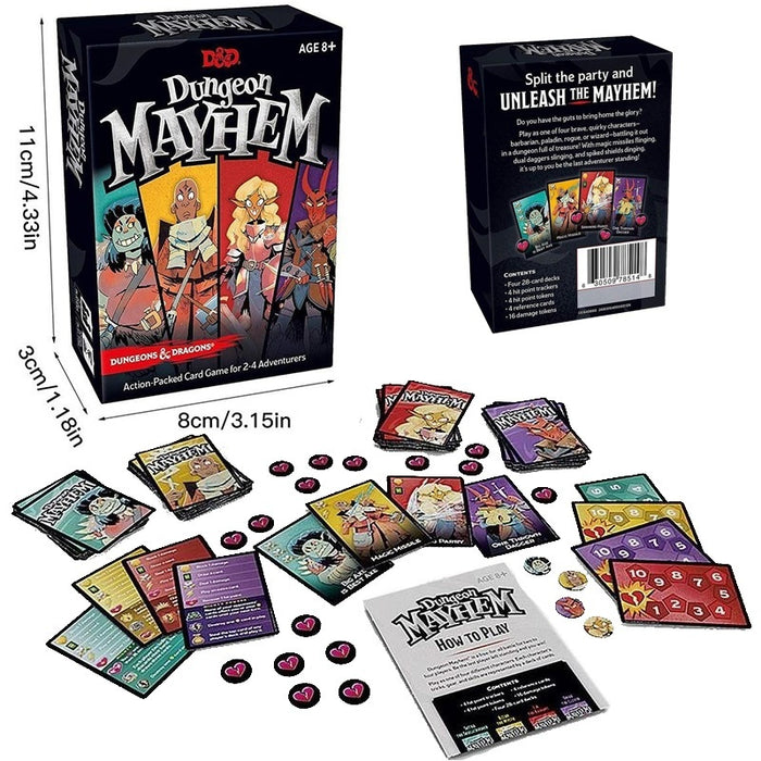 120pcs/pack Board Game for Dungeon Mayhemings Dragons Funny Game
