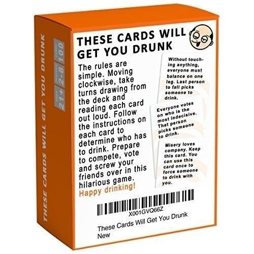 Funny Party Board Board Games The Cards Will Get You Drunk