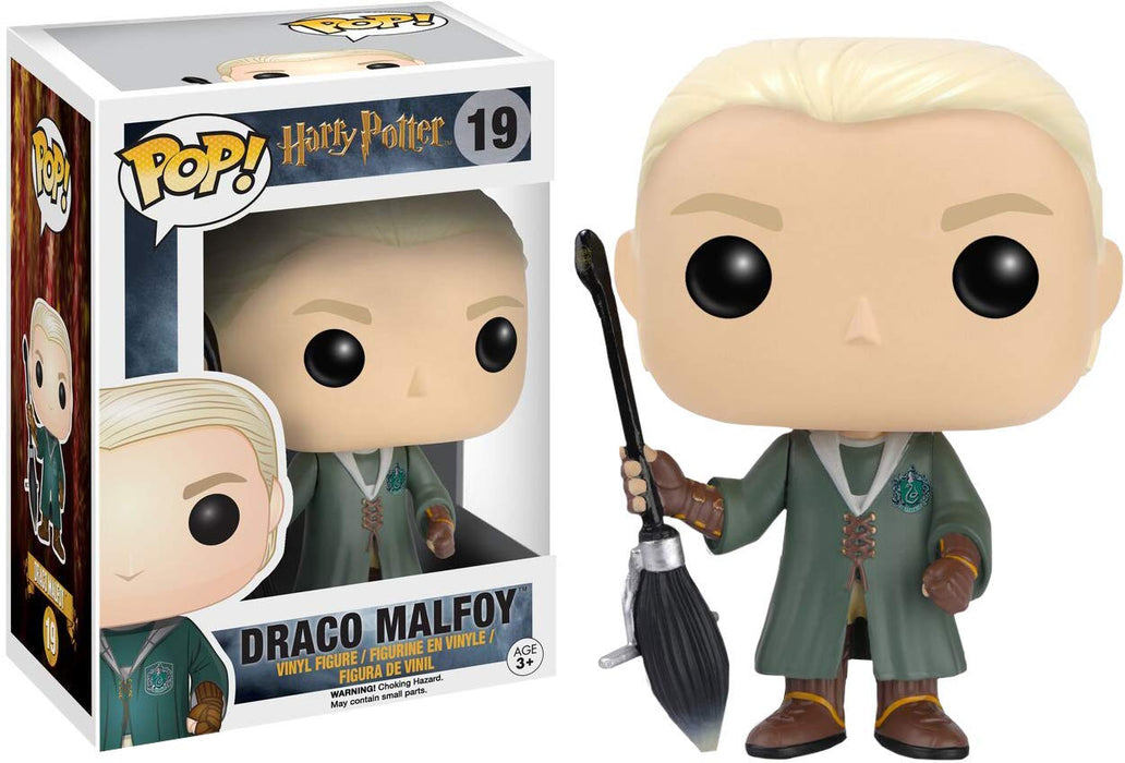 Funko Pop Harry Potter - Draco Malfoy Quidditch Pop! Figure