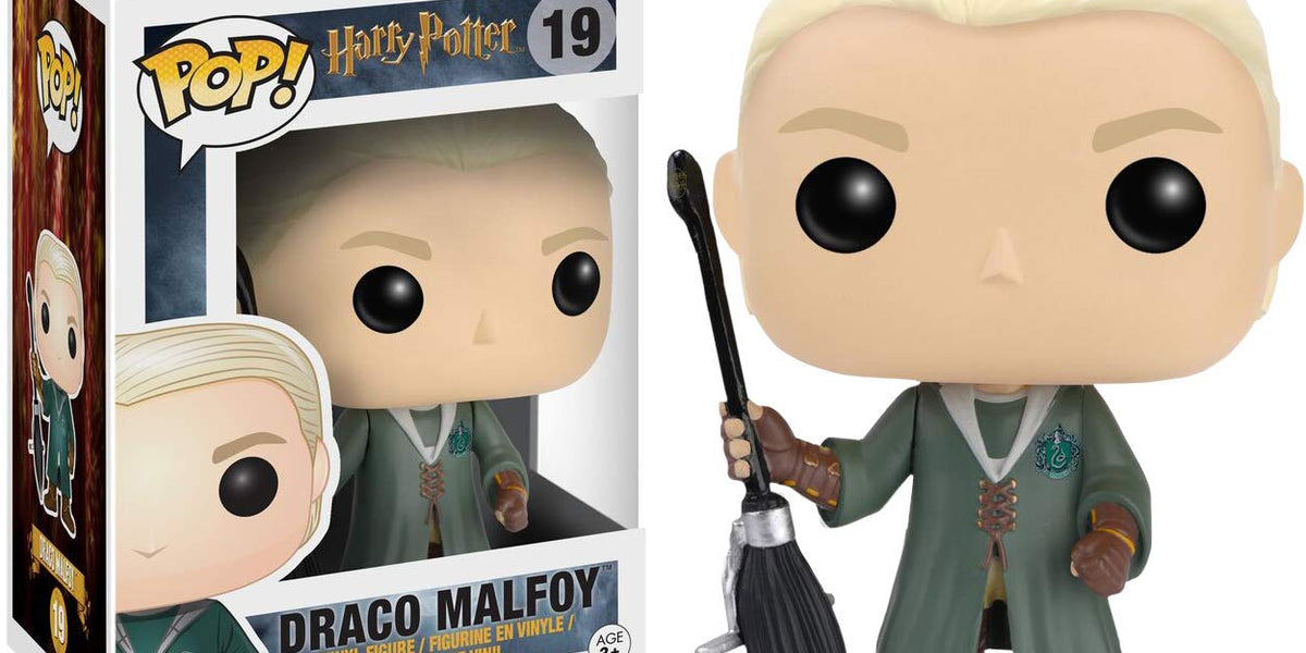 Funko Pop Harry Potter Draco Malfoy Quidditch Pop! Figure