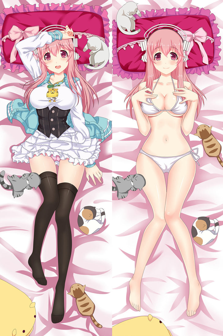 SUPER SONICO Dakimakura HUGGING PEACH SKIN BODY PILLOW S18 Anime House SUPER SONICO Dakimakura HUGGING PEACH SKIN BODY PILLOW S18 Anime House