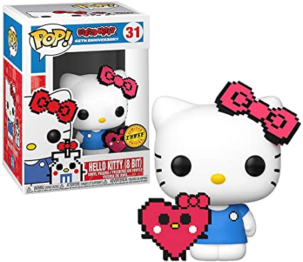 Funko Pop Hello Kitty - Hello Kitty 8-bit Chase Edition Pop! Figure