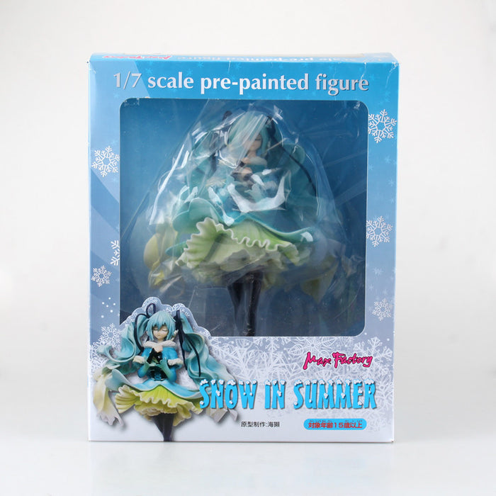 Hatsune Miku 1/7 Scale Painted Vocaloid Snow in Summer Version Anime Figure