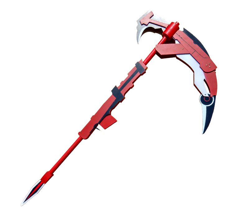 RWBY Crescent Rose Cosplay Wooden Scythe Cosplay Weapon