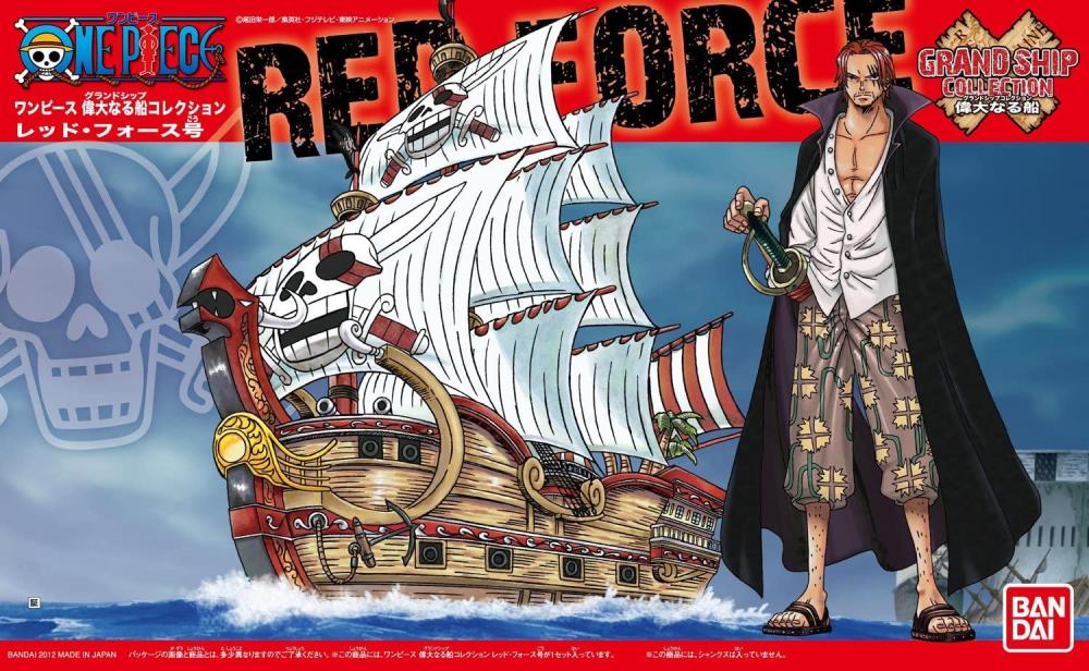 BANDAI One Piece Grand Ship Collection Red Force Model Kit