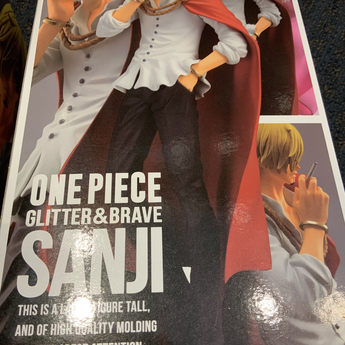 Anime Figure Banpresto One Piece Glitter & Brave Sanji Figure 