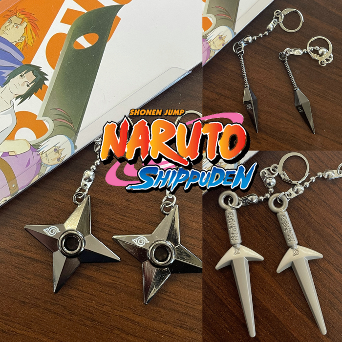 Naruto Anime Weapon / Ninja Tool Earrings
