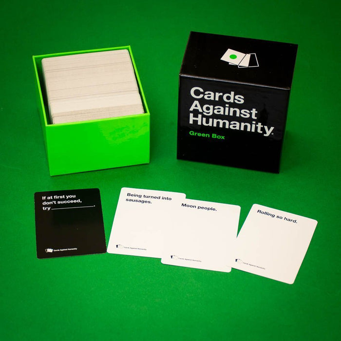Board Game - CARDS AGAINST HUMANITY - GREEN BOX