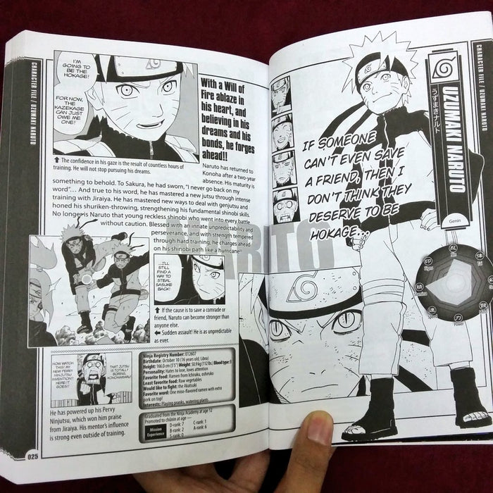 Naruto: The Official Character Data Book MANGA BOOK — Anime House