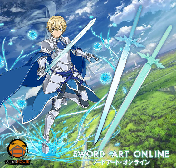 Metal Sword Sword Art Online Alicization Kirito and Eugeo Blue