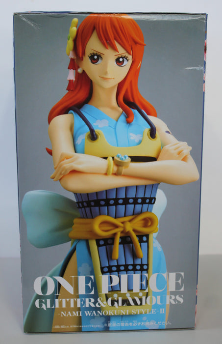 One Piece Banpresto Glitter & Glamours Toy Figure Japan Anime Nico Robin  Wanokuni Style II 