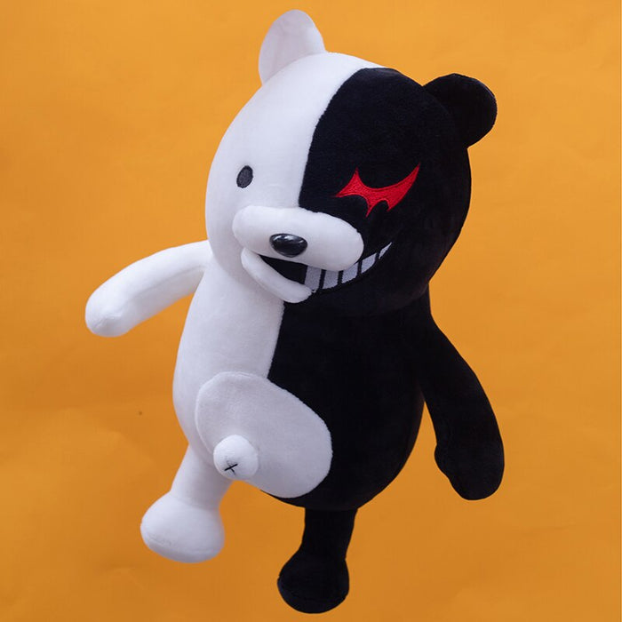 Danganronpa Black and white Trigger Happy Havoc plush bear toy