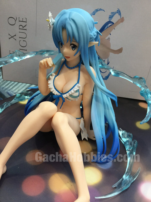 EXQ Figure Sword Art Online Code Register Water Asuna 15cm x 15cm PVC  Figure