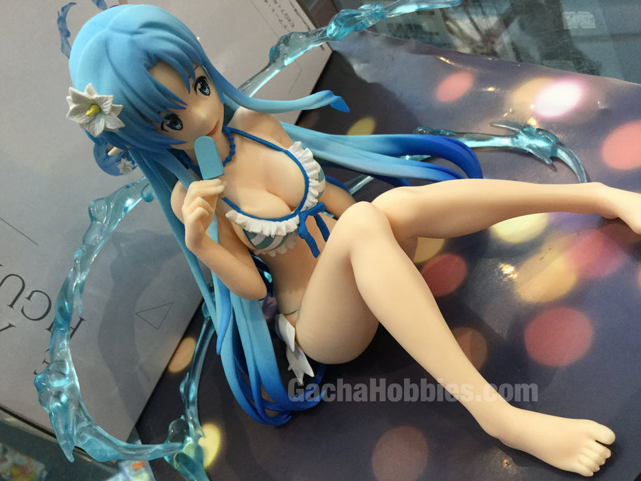 EXQ Figure Sword Art Online Code Register Water Asuna 15cm x 15cm PVC  Figure
