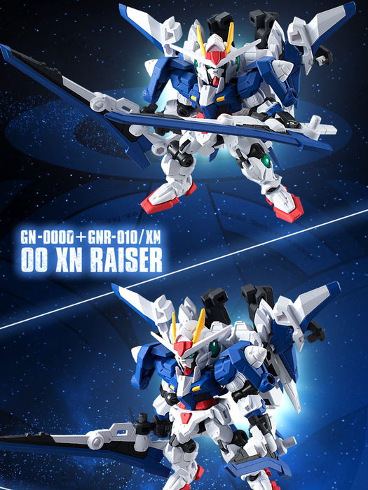Raiser Set PRE-ORDER Mobile Suit Ensemble EX06B 00 Gundam and XN Raiser Set Limit ...