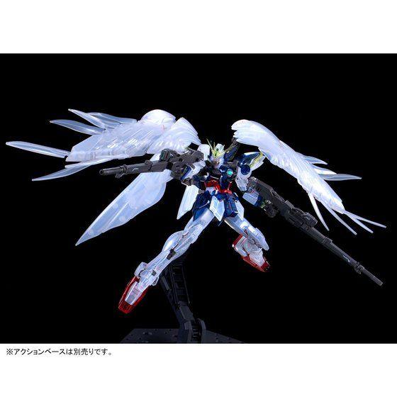 RG 1/144 Gundam Base Limited Wing Gundam Zero EW (Clear Colour) Figure Limited