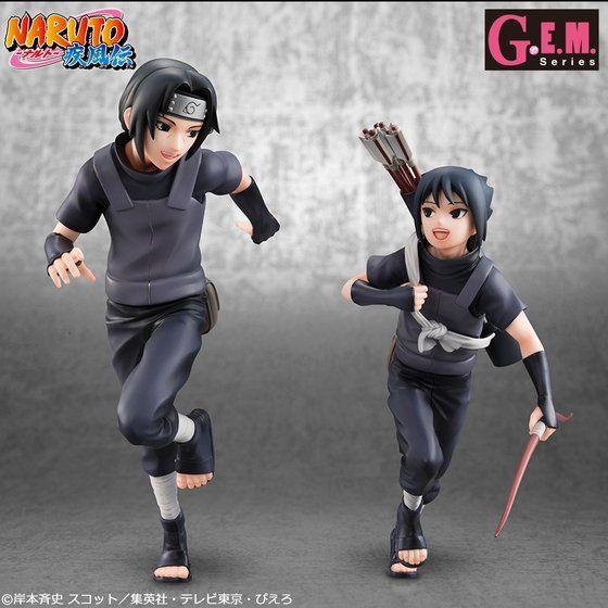 G.E.M Series Naruto-BORUTO-Shippuden Itachi & Sasuke Limited Figure