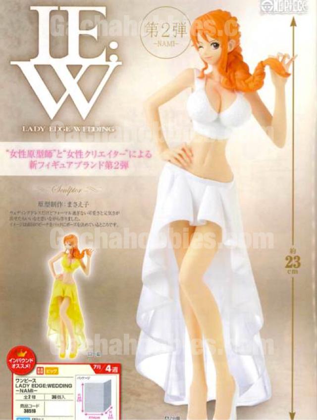 Banpresto CRANEKING One Piece Lady Edge Wedding Nami Figure — Anime House