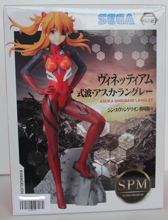 SEGA Neon Genesis Evangelion Asuka Shikinami Langley Super Premium SPM figure