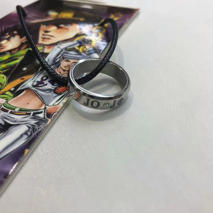 Jojo's Bizarre Adventure Ring Necklace — Anime House