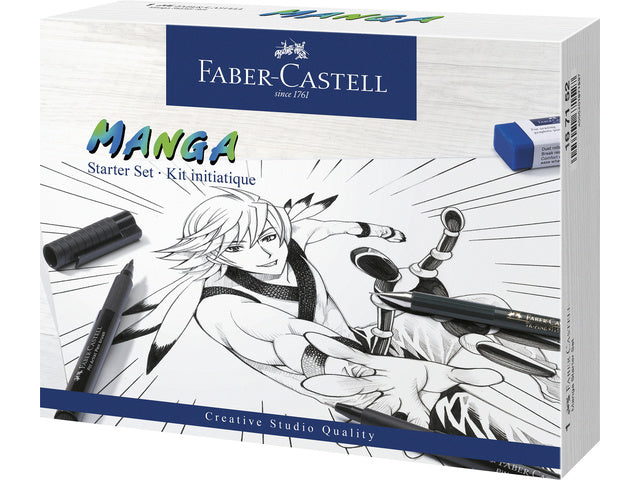 Faber-Castell - Pitt Artist Pens - Manga Starter set