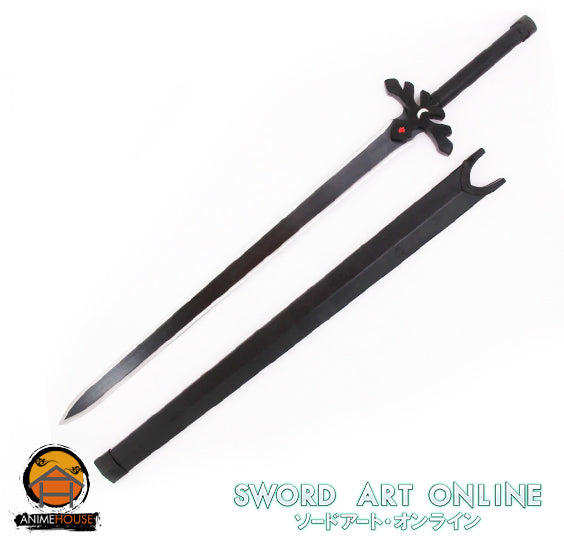 Metal Katana / Sword Kirito's Black Night Sky: Sword Art Online (586)